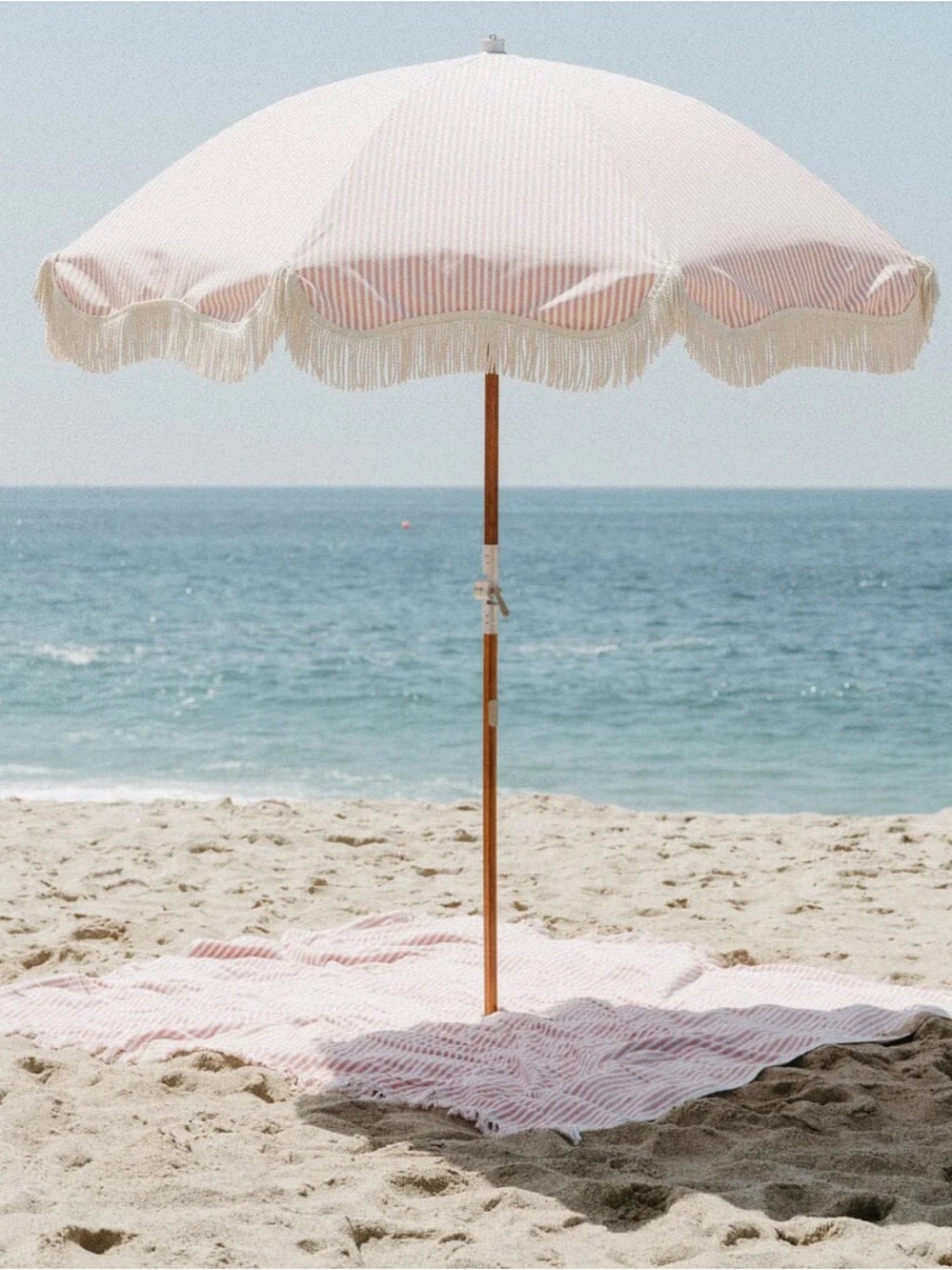 business & pleasure The Beach Blanket Lauren's Pink Stripe